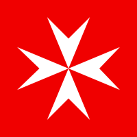 OcellsMalta. La Creu de 8 puntes, emblema de l'Ordre dels Germans Hospitalers. Foto: Wikipedia